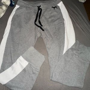 Grey PINK Sweatpants